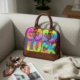Color Pop Graffiti Luxe Handbag