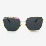 Venice - Metal & Wood Sunglasses