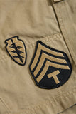 Jordan Craig Military Cargo Shorts - Khaki