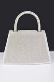 Rhinestone Top Handle Clutch