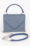 Hot Fix Stone Top Handle Bag
