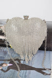 Rhinestone Fringe Mini Case Bag
