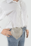 Rhinestone Fringe Mini Case Bag