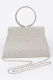 Rhinestone Top Handle Bag