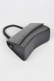 Rhinestone Top Handle Bag