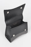 Rhinestone Top Handle Bag
