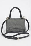 Rhinestone Top Handle Bag