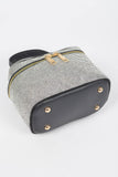 Rhinestone Top Handle Clutch Handbag
