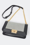 Rhinestone Crossbody Bag