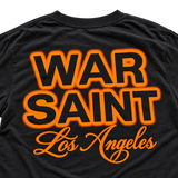Warsaint Halloween Tee - Black/Neon Orange
