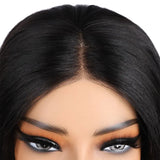 Wear and Go Bob Straight Pre Cut Lace Front Wigs | Black