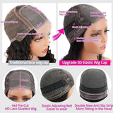 Wear and Go Bob Straight Pre Cut Lace Front Wigs | Black