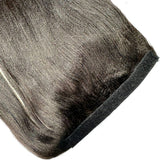 Yaki Straight 100% Human Hair Ponytail Extension