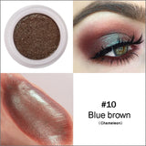 Mashed Potatoes Eye Shadow Metal Chameleon Makeup Palette Shimmer Pigment Single Color Eye Shadow Shine Diamond Shadow
