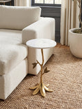 14x14x23.6" Leafy Branch Side Table
