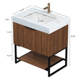 YOLAN 30" Bathroom Vanity & Sink