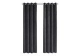 Room Darkening Grommet Curtain Panel Set (2pcs)