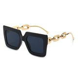 Square Chain Sunglasses for Women