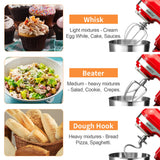 Geek Chef Electric Stand Mixer, 4.8QT 12 Speeds