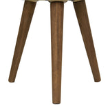 Set of 2 Metal Planter With Wood Legs Stand, L:D18.5x23.5" S:D15.