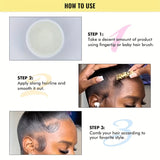 African Black Castor Extra Hold Braid, Loc, Twist Gel, Tames Frizz & Edges, Coconut Oil Edge Control