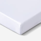 Dri-Tec Crib Sheet with Moisture Wicking - Bright White