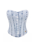 Rain On Me Corset - Medium Wash