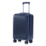 ABS Spinner Luggage Set with Combination Lock - Navy