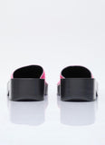 Acne Studios Women Hairy Wood Clogs