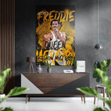 Rock Opera Singer Brushed Aluminum Dibond Wall Art