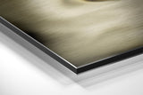 Abstract Brushed Aluminum Dibond Wall Art