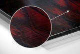 Red Eagle Brushed Aluminum Dibond Wall Art