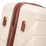 3-Piece ABS Spinner Wheel Luggage Set