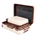 3-Piece ABS Spinner Wheel Luggage Set