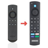 Anderic Substitute Amazon Fire TV Voice Remote Control Replacement (Remote Only, Fire Stick NOT Included) PE59CV [RRF1G1]