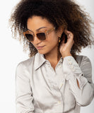 Amelia - Acetate & Wood Sunglasses