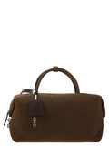 Max Mara Women Holdalllsuede - Large Nubuck Leather Satchel