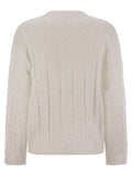 Brunello Cucinelli Women Dazzling Double Cable Cotton Jersey