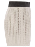 Brunello Cucinelli Women Cotton Net Knit Shorts