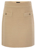 Fay Women Wool Short Skirt
