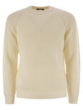 Peserico Men Crew-Neck Rib Sweater