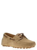 Tod's Men Rubber Bubble Suede Boat