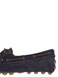 Tod's Men Rubber Bubble Suede Boat