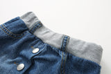 Autumn New Korean Style Girls Denim Skirt Pants - # GIAA21710001