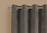 Room Darkening Grommet Curtain Panel Set (2pcs)
