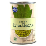 Kroger Green Lima Beans 15.25 oz