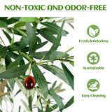 7FT Artificial Olive Tree Indoor Tall Faux Plant