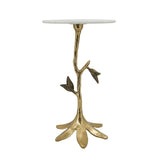 14x14x23.6" Leafy Branch Side Table