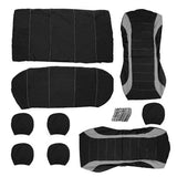 5-Seat Car Seat Cover, Classic And Timeless Design, Thin 2mm Thickness, Suitable For All Seasons