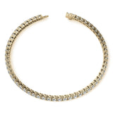 3.00 CTW AGI Certified Lab-Grown Diamond Tennis Bracelet in 14K Yellow or White Gold – G/VS Clarity